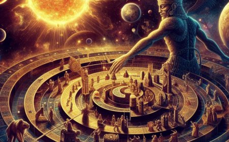 Sümerlerin Güneş Sistemi Haritaları ve Gizemli Dev Varlıklar