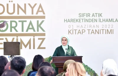 Emine Erdoğan’dan çevreci gençlere tam destek